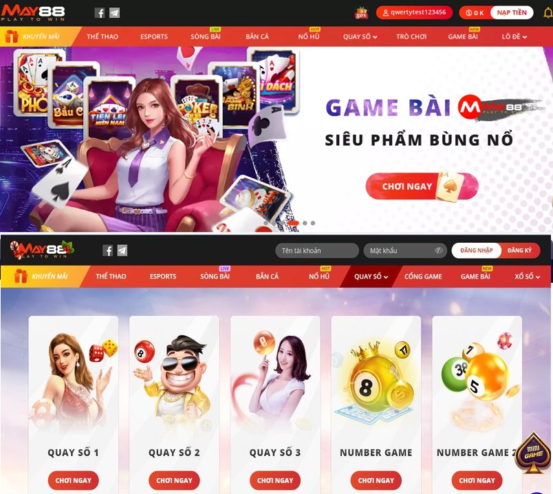 Quy tụ đủ các loại game hot